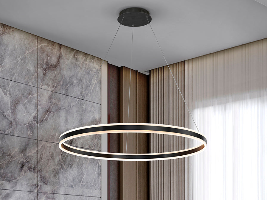 Helia LED Ceiling Pendant - Gold/Silver/Matt Black