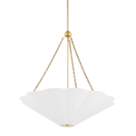Alana 3Lt Pendant - Aged Brass
