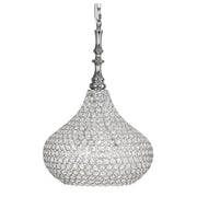 Santi 4 Lt Crystal Ceiling Light - Chrome Finish