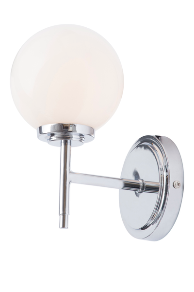 Porto 1Lt Bathroom Wall Light IP44 - Various Finish