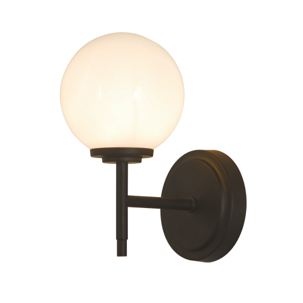 Porto 1Lt Bathroom Wall Light IP44 - Various Finish