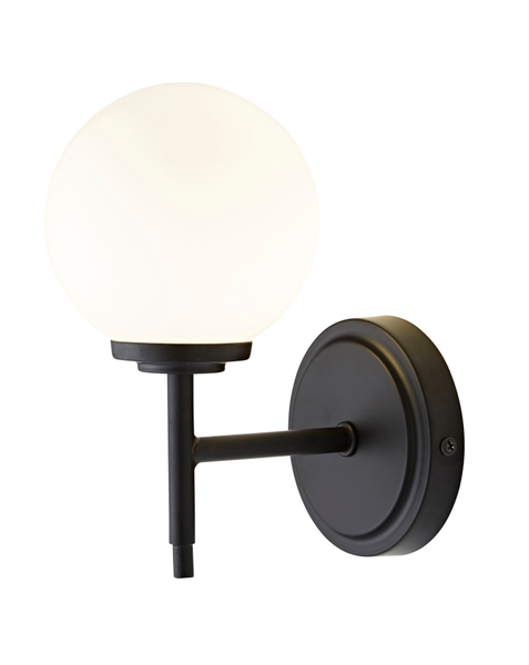 Porto 1Lt Bathroom Wall Light IP44 - Various Finish