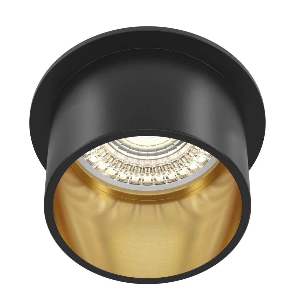 Downlight Reif Recessed Ceiling Light White/Gold/Black - Finish