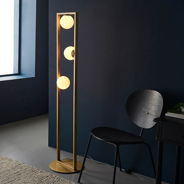 Fomalhaut 3 Light Floor Lamp E27