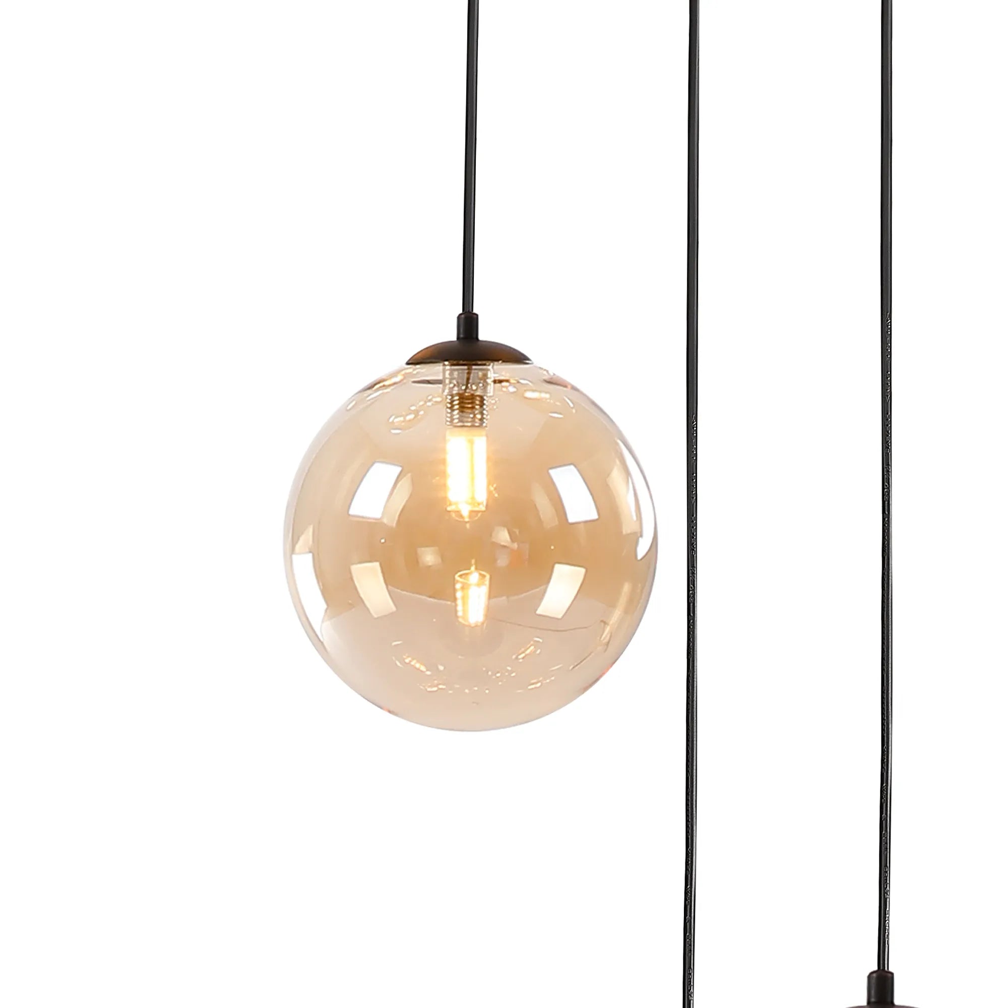 Seville 31cm Round Pendant, 3 x G9