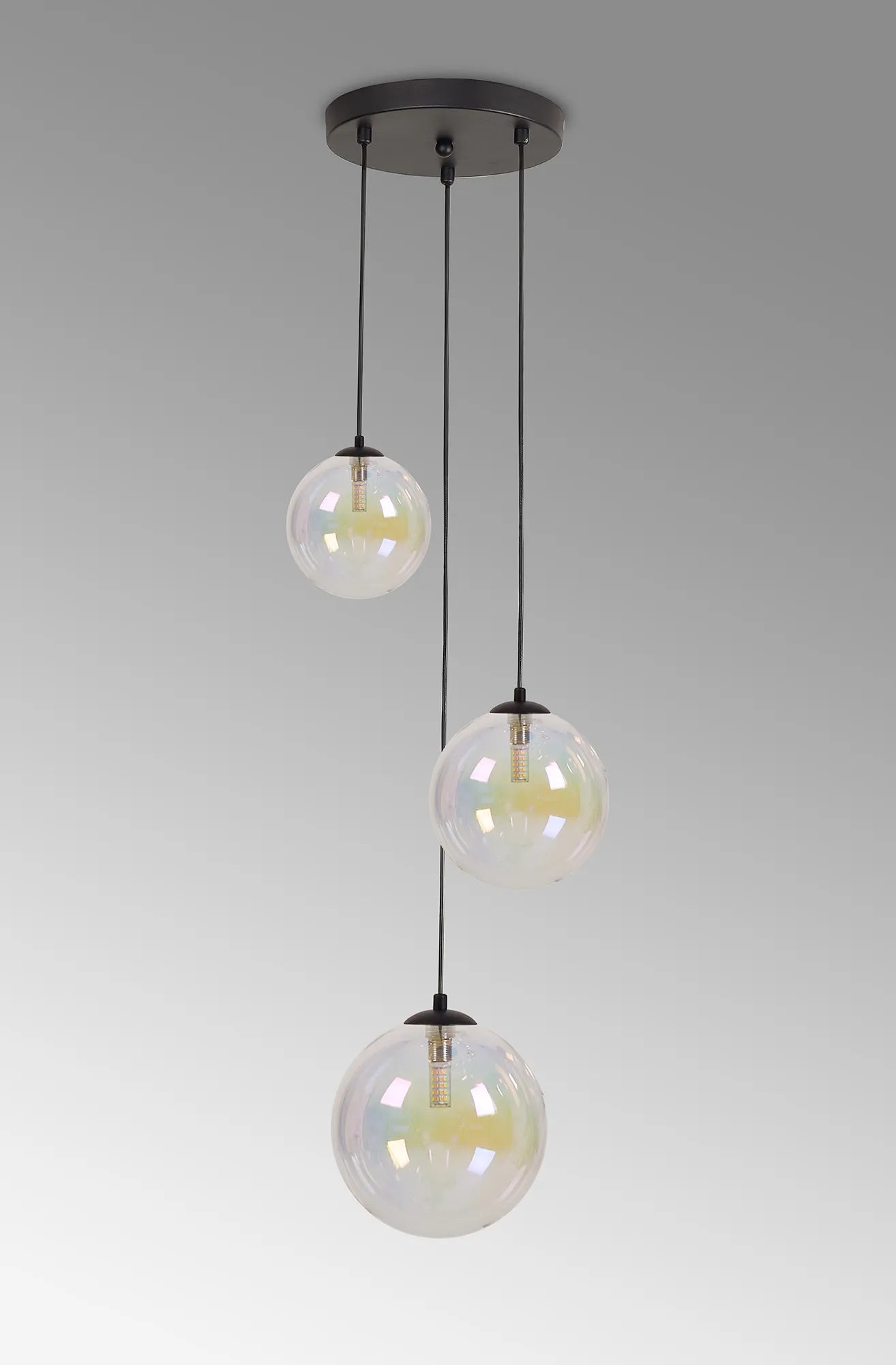 Seville 31cm Round Pendant, 3 x G9
