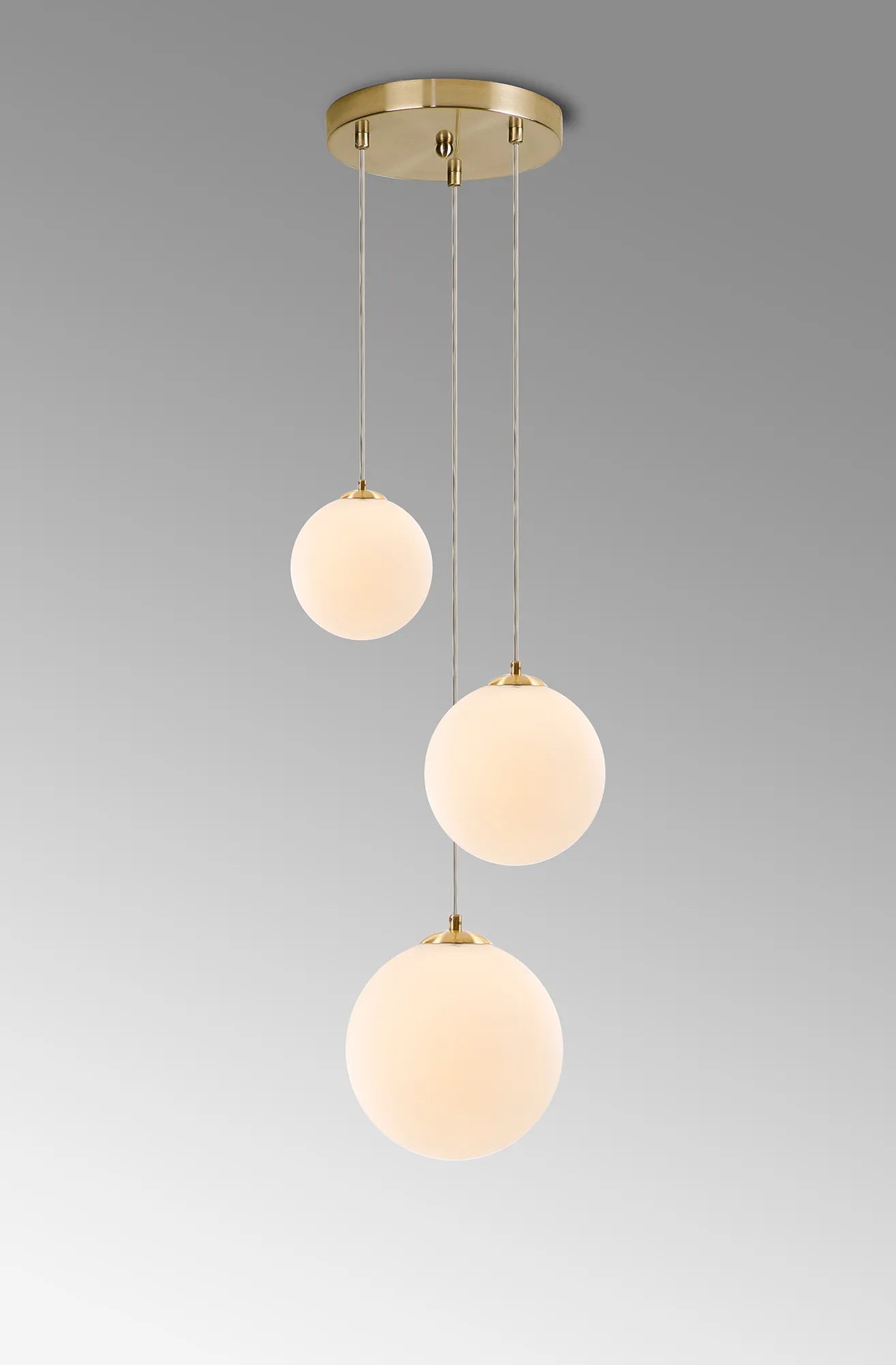 Seville 31cm Round Pendant, 3 x G9