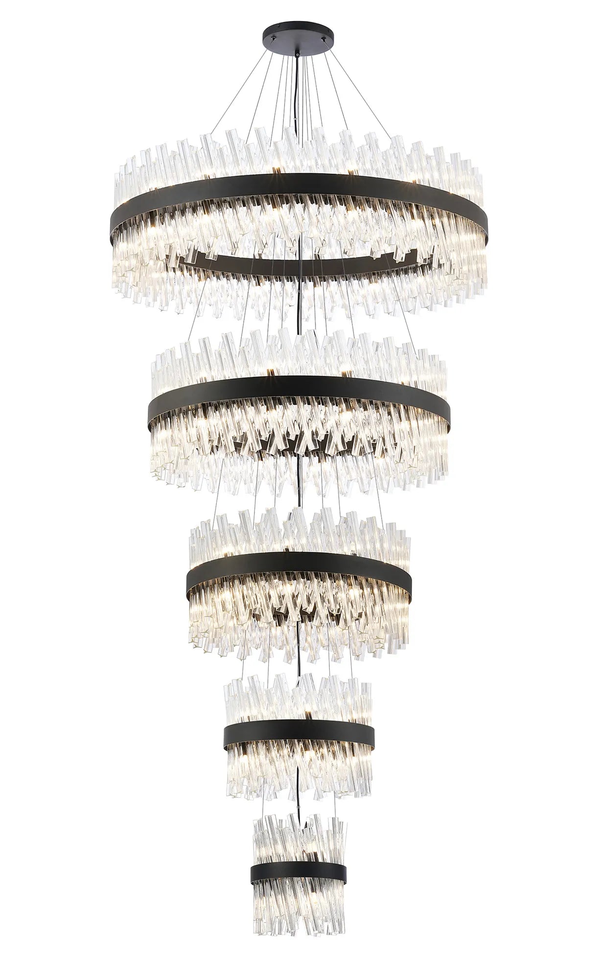 Bellina 5 Tier Chandelier- Various Finishes