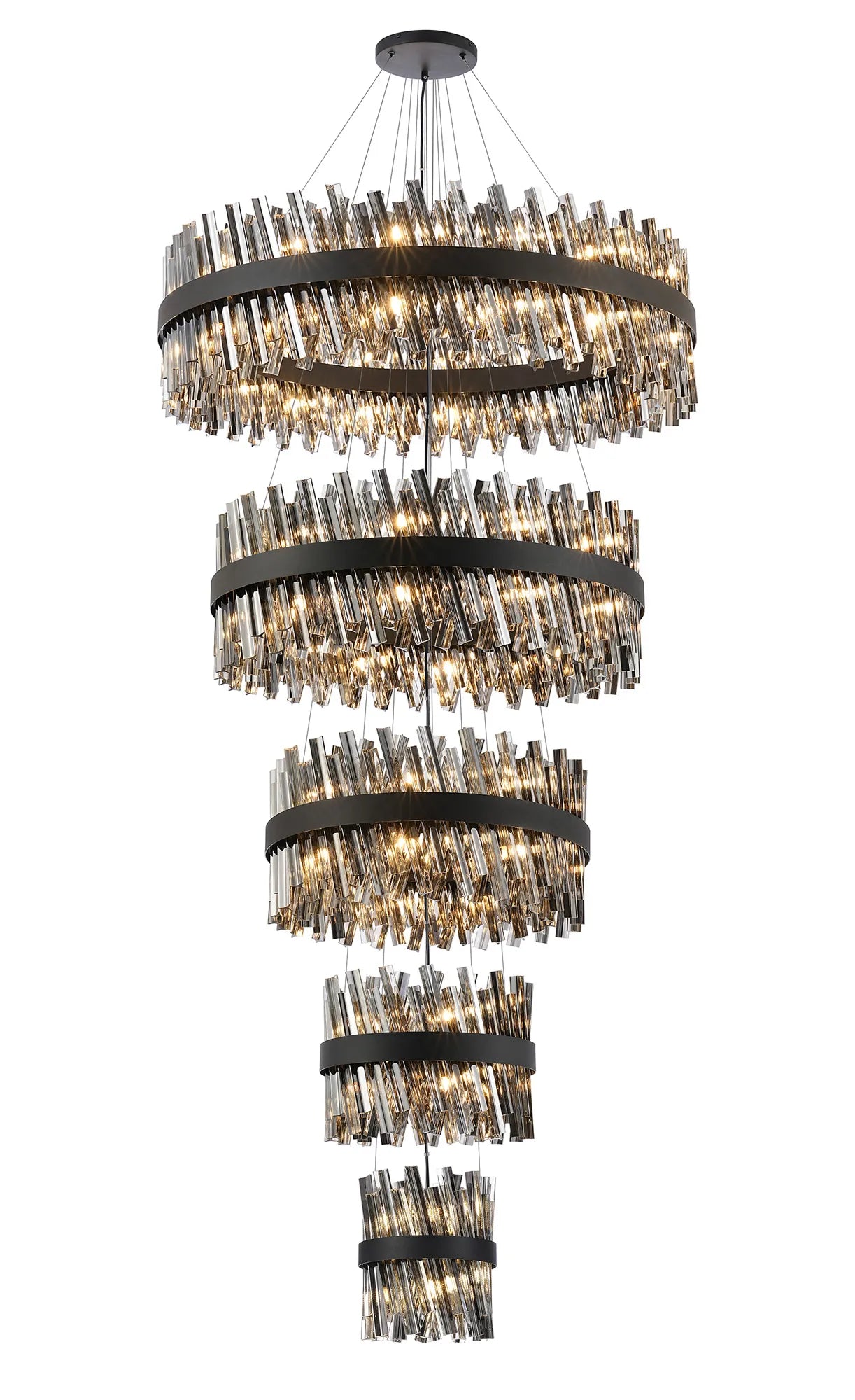Bellina 5 Tier Chandelier- Various Finishes