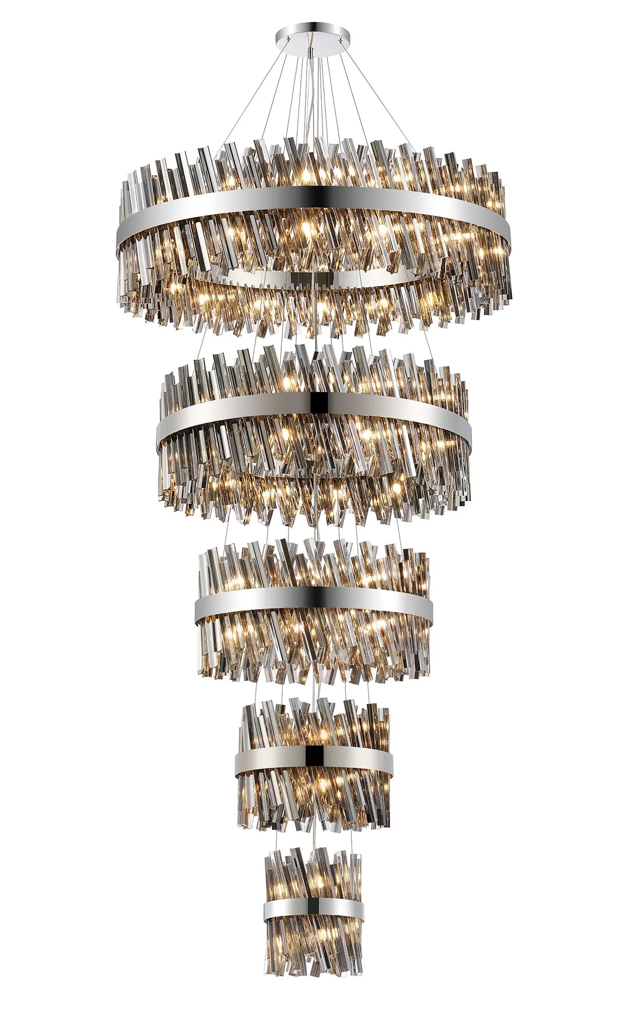 Bellina 5 Tier Chandelier- Various Finishes