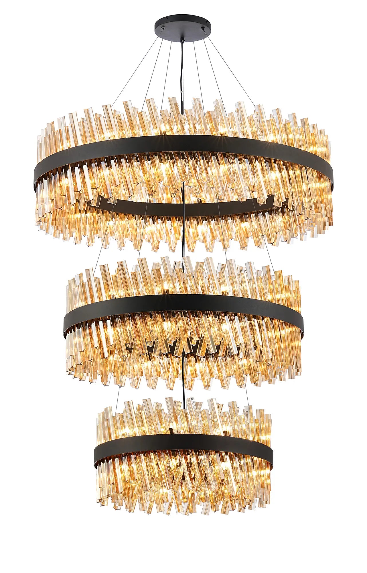Bellina 2/3/4 Tier Chandelier - Various Sizes & Finishes