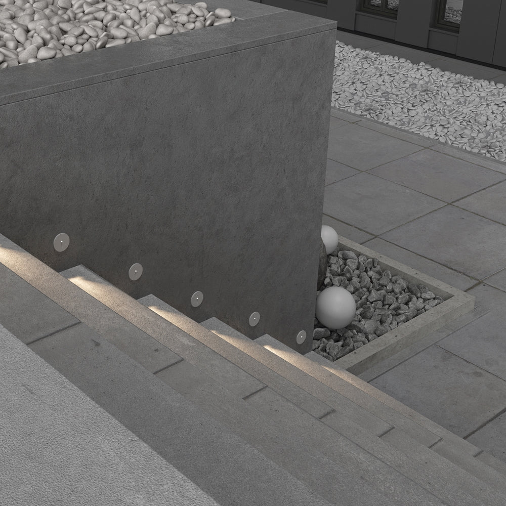 Lighting for stairs Lock Black & White - Finish