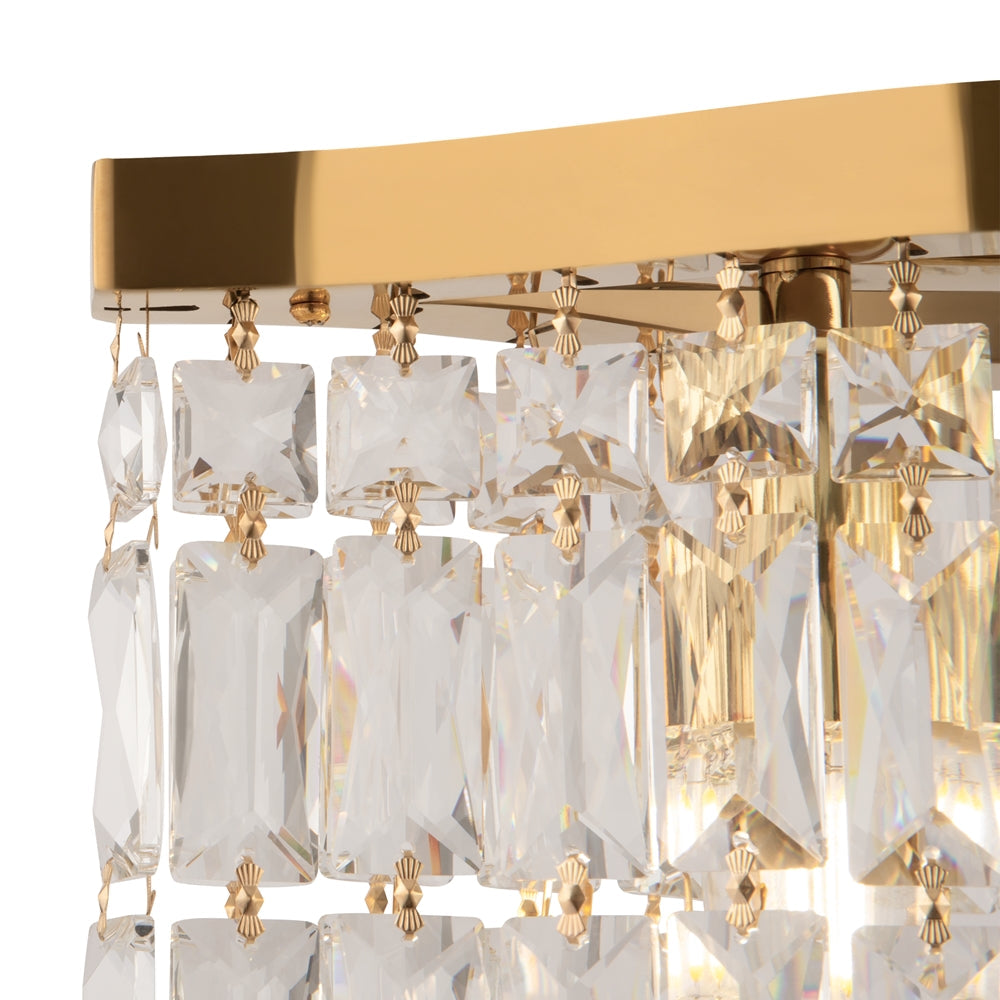 Pendant lamp Dune Gold Finish