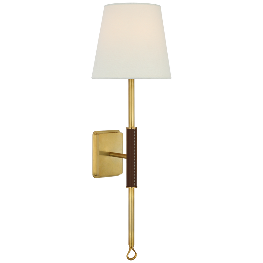 Griffin Wall Sconce - Brass/Bronze & Leather