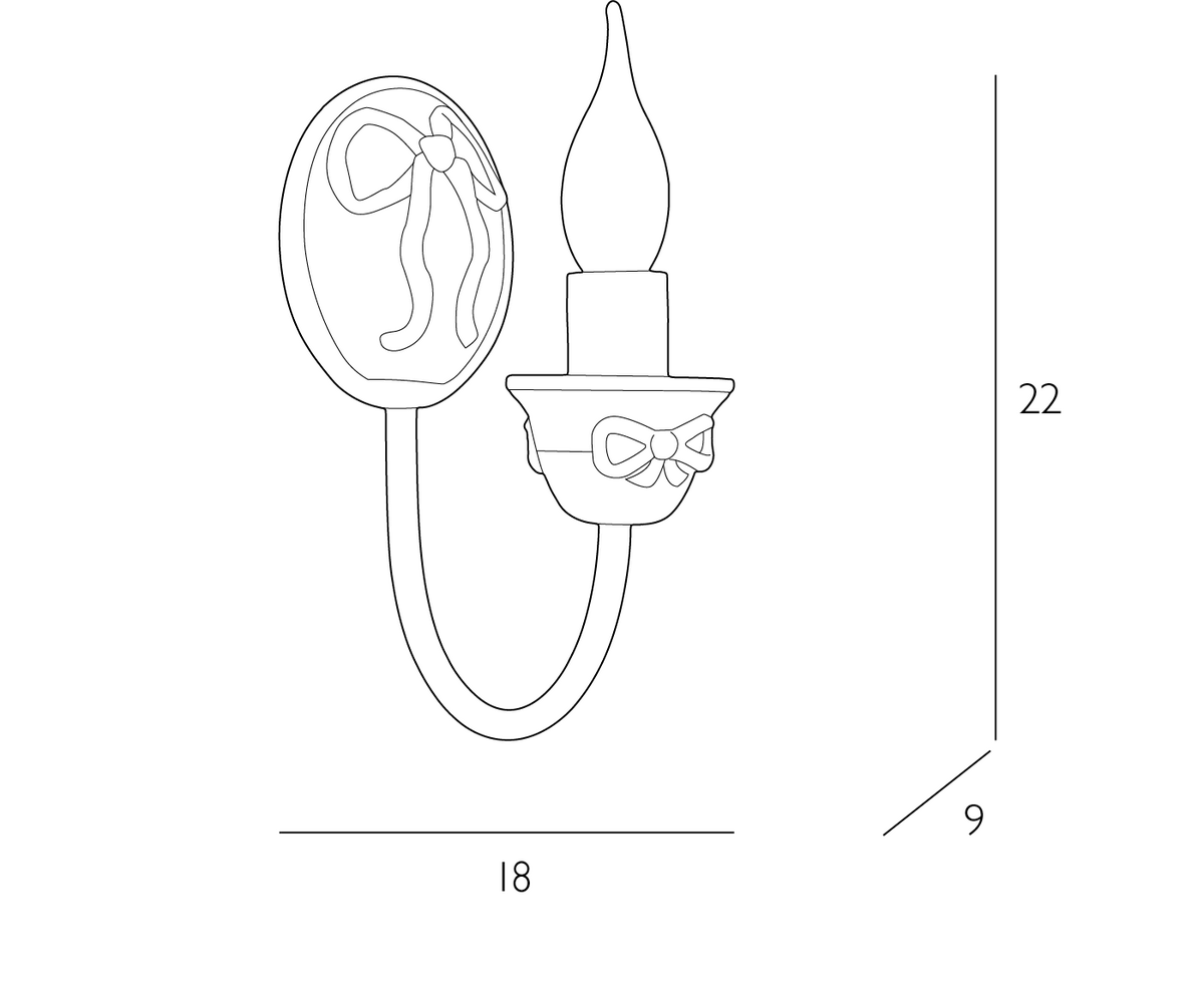 Amelie Wall Light Bespoke and Bespoke Bracket Only- Various Finishes