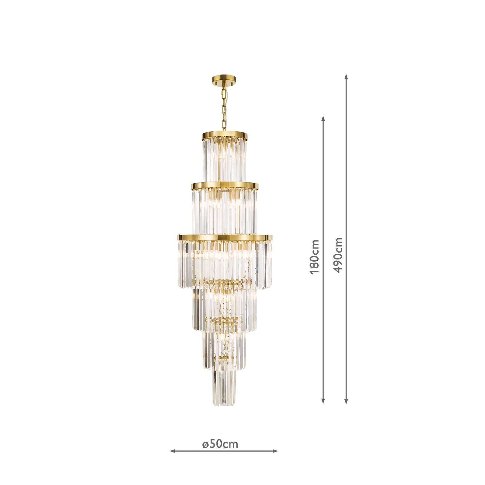 Angel 28Lt Chandelier Crystal Light  IP20