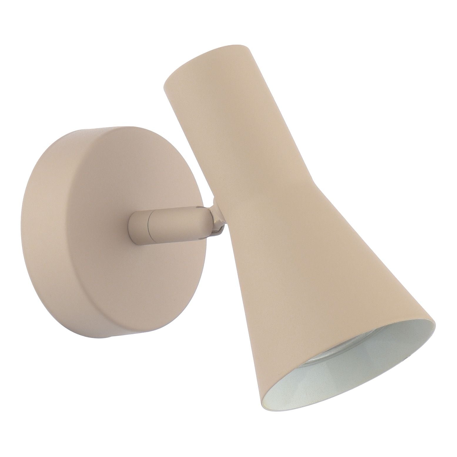 Arnel Single Spotlight- Satin Taupe Finish