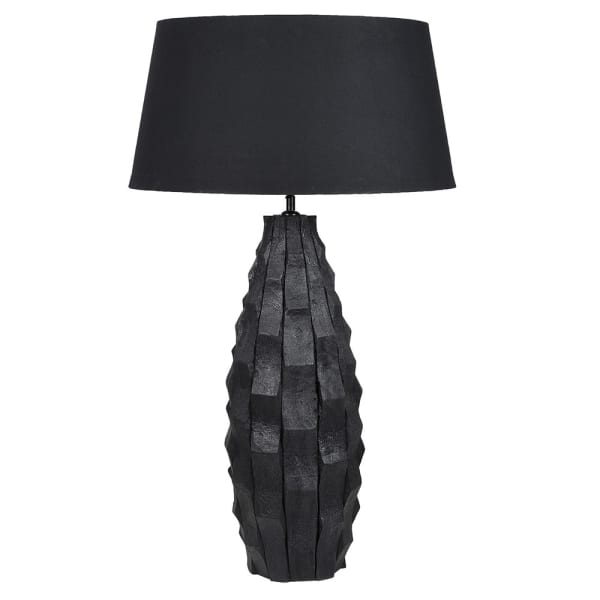 Otto Black Table Lamp with Shade