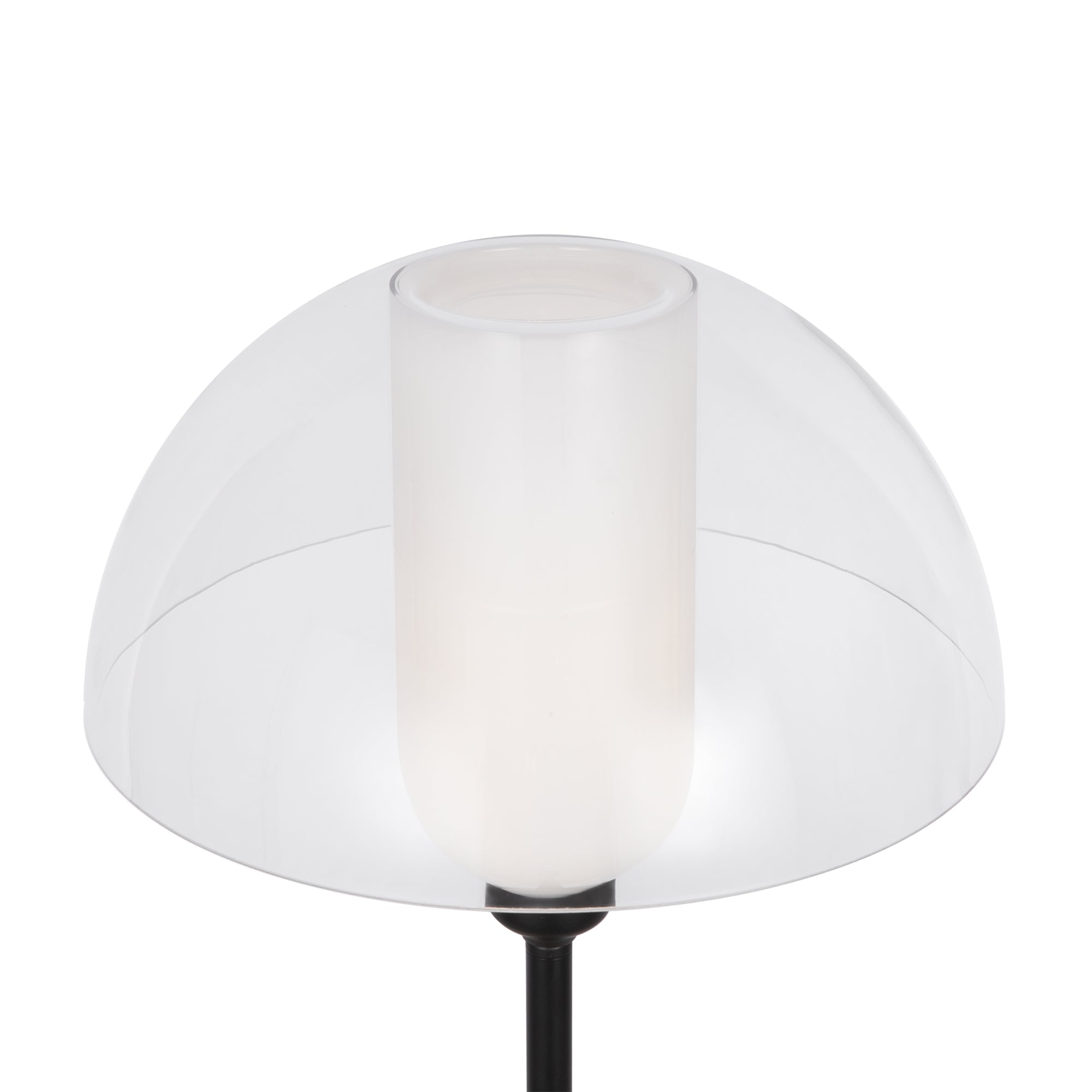 Memory Floor lamp E14 - Black & Transparent Finish
