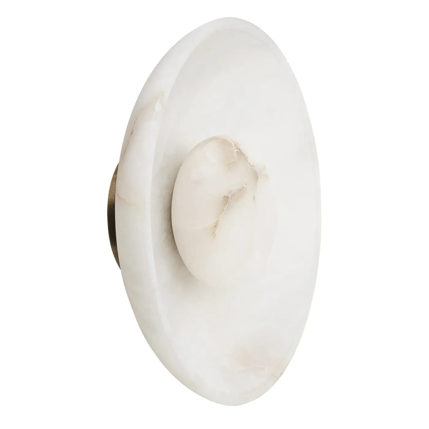 Alabaster Diffuser Wall Light - 10 inch - White