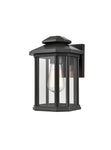 Alsatian Outdoor Lantern Wall Light IP44 - Charcoal