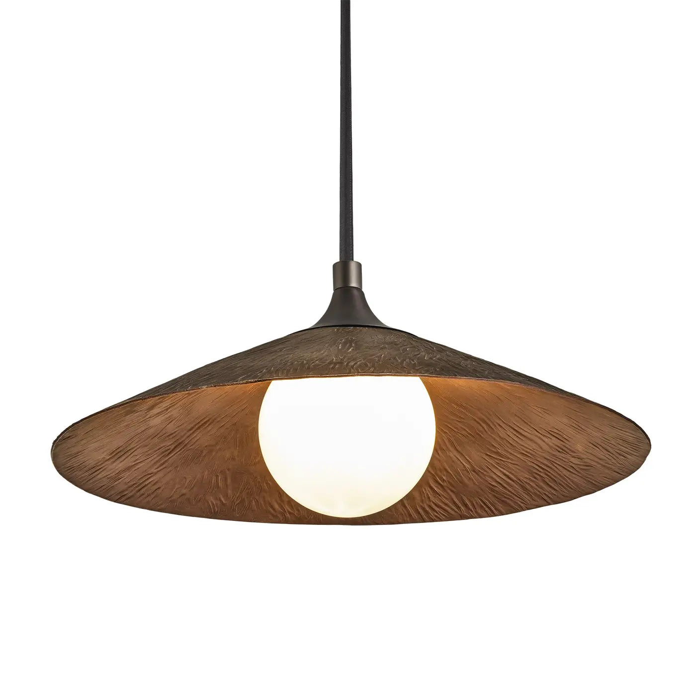 Flume Pendant Light - Black/ Bronze