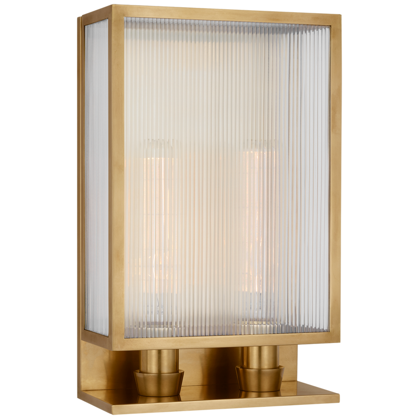 York Single/Double Wall Sconce - Brass