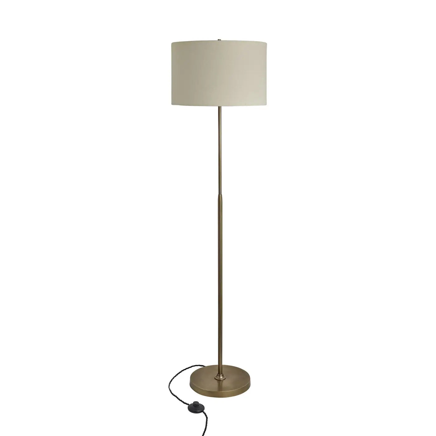 Henley Floor Lamp- Brass/ Bronze Base