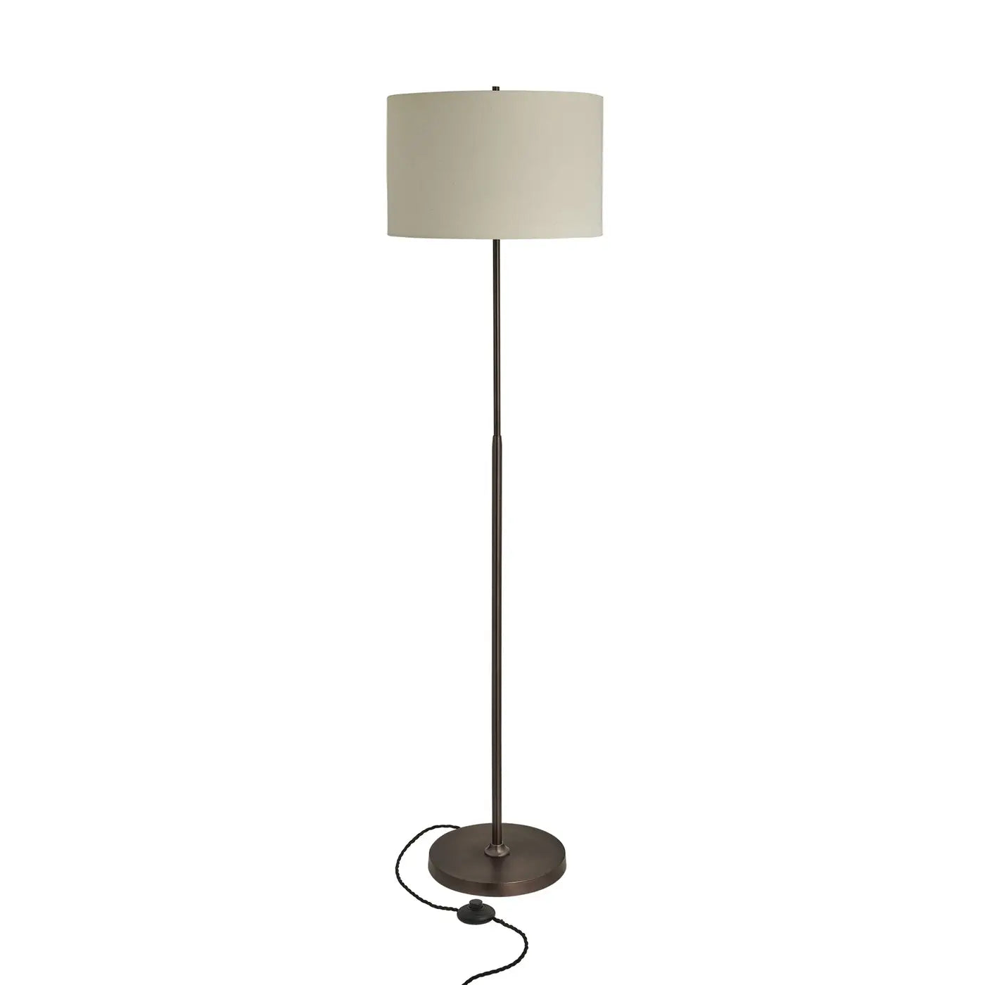 Henley Floor Lamp- Brass/ Bronze Base