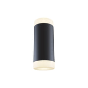 Kilt Wall Light Black/White Finish