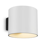 Rond Indoor Single Wall Light - White/Black/Matte Gold Finish