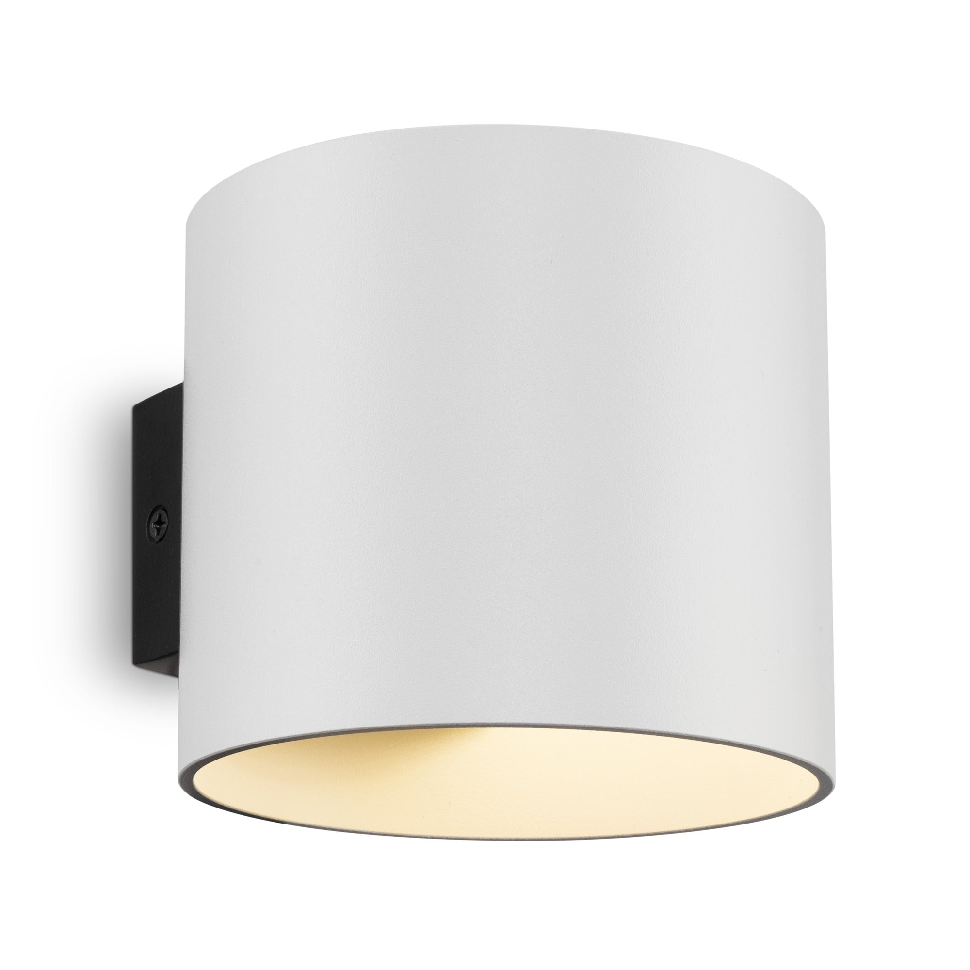 Rond Indoor Single Wall Light - White/Black/Matte Gold Finish