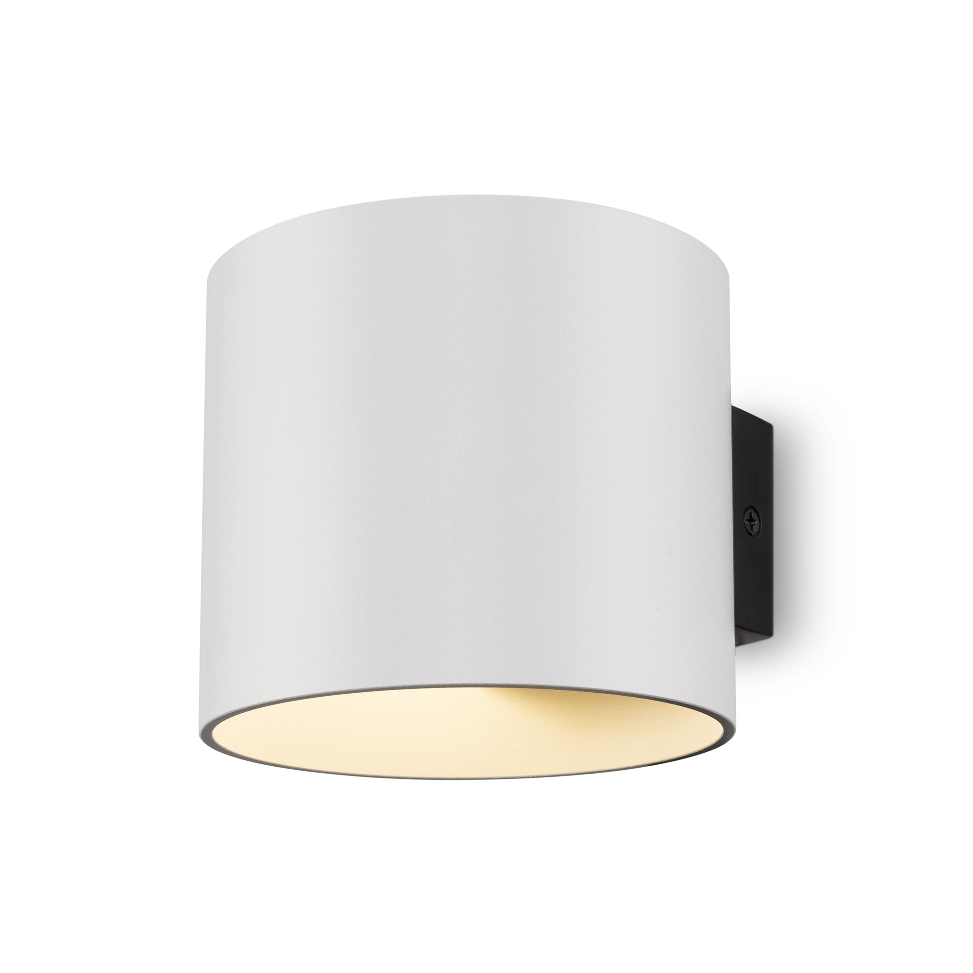 Rond Indoor Single Wall Light - White/Black/Matte Gold Finish