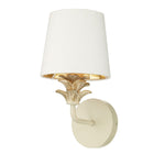 Cabana Single Wall Light in Cream Gold