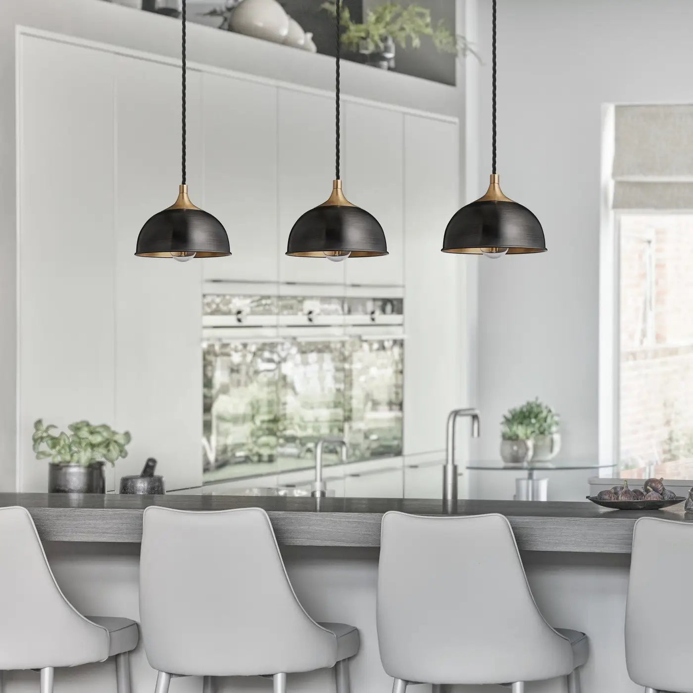 Chelsea Dome Pendant - Various Shades