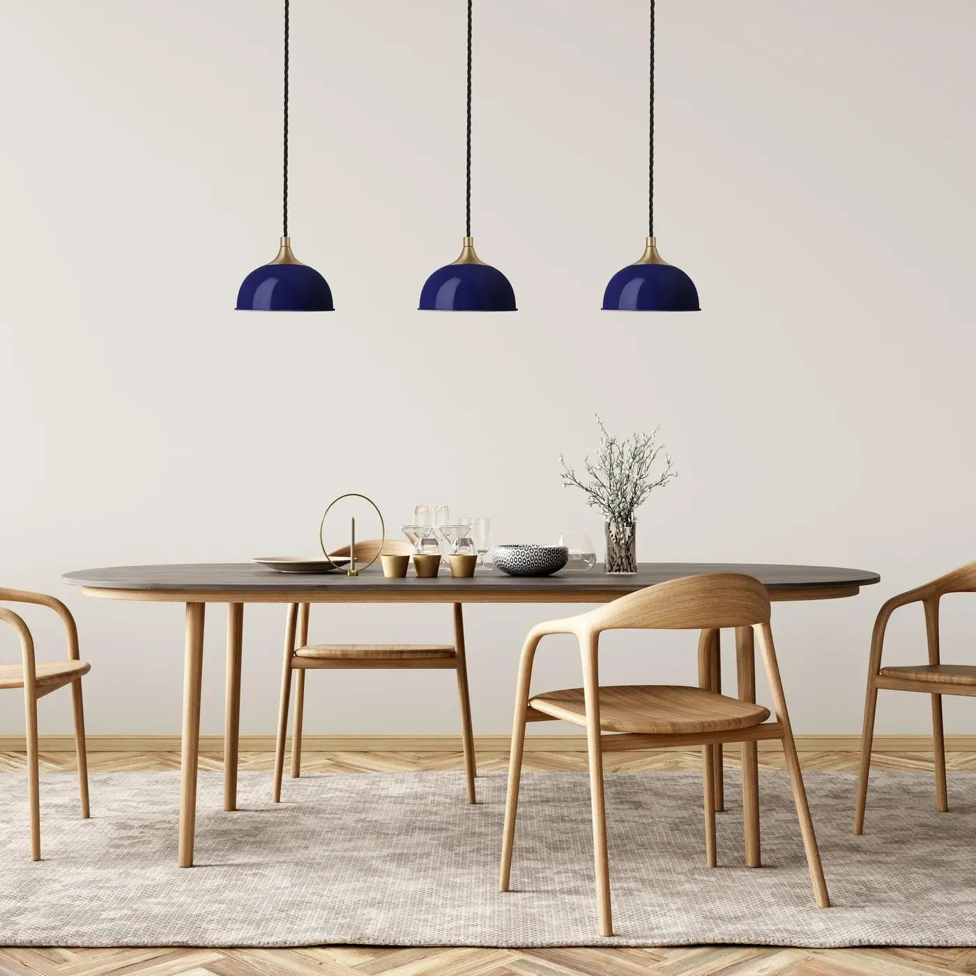 Chelsea Dome Pendant - Various Shades