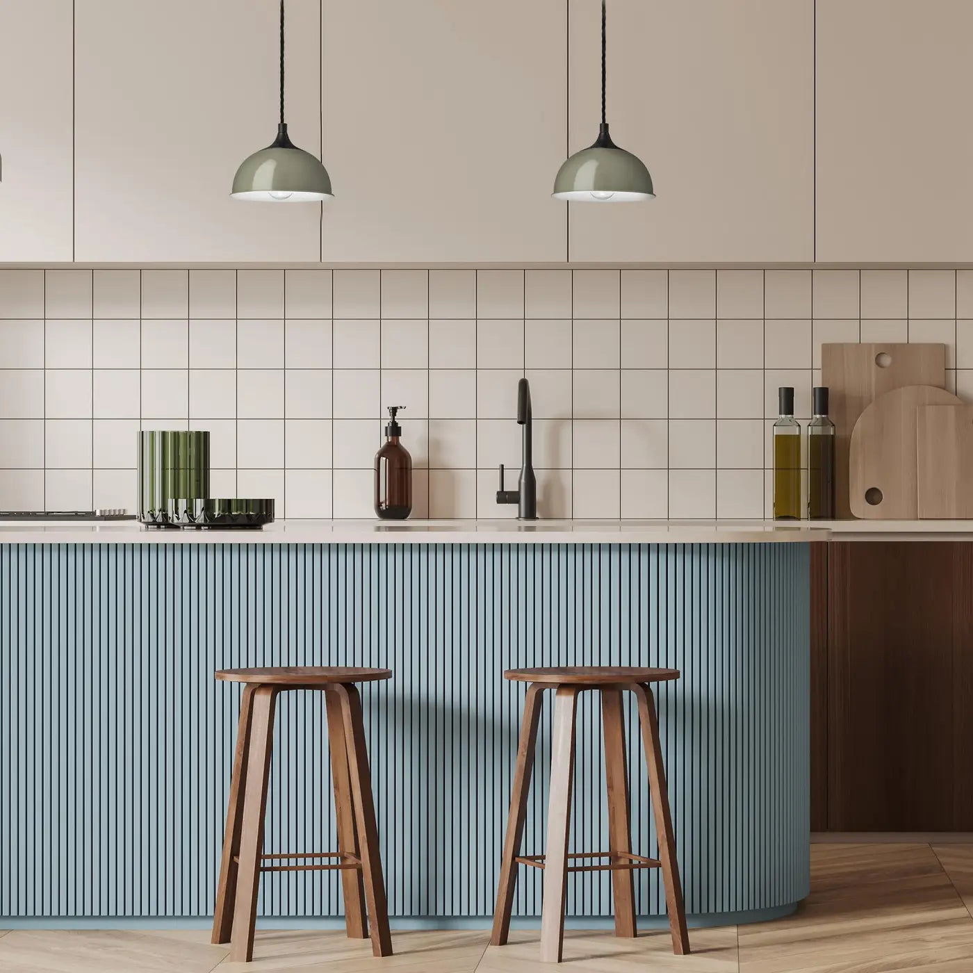 Chelsea Dome Pendant - Various Shades