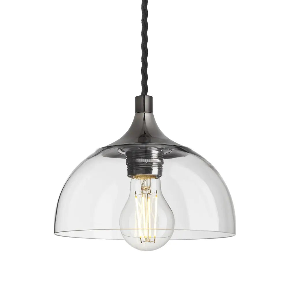 Chelsea Glass Globe/Dome Pendant Light - Various Finishes