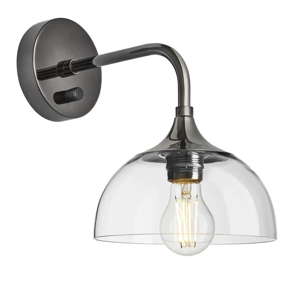 Chelsea Glass Globe/Dome Wall Light - Various Finishes