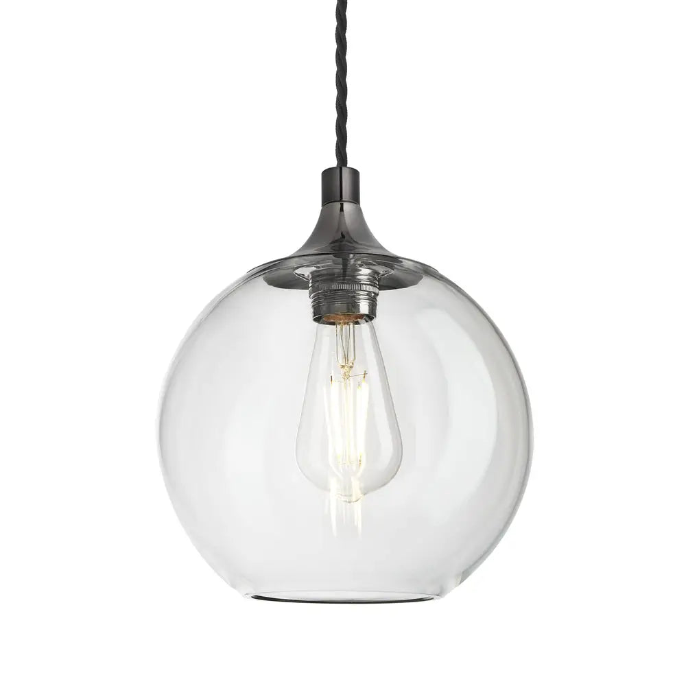 Chelsea Glass Globe/Dome Pendant Light - Various Finishes