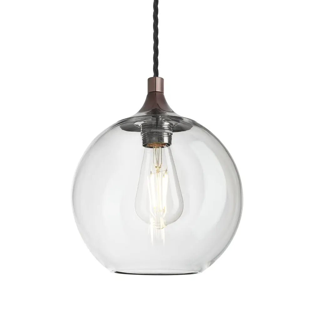 Chelsea Glass Globe/Dome Pendant Light - Various Finishes