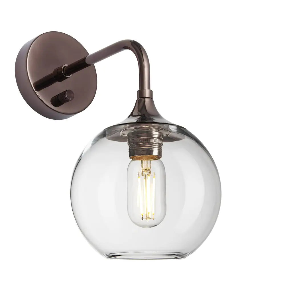 Chelsea Glass Globe/Dome Wall Light - Various Finishes