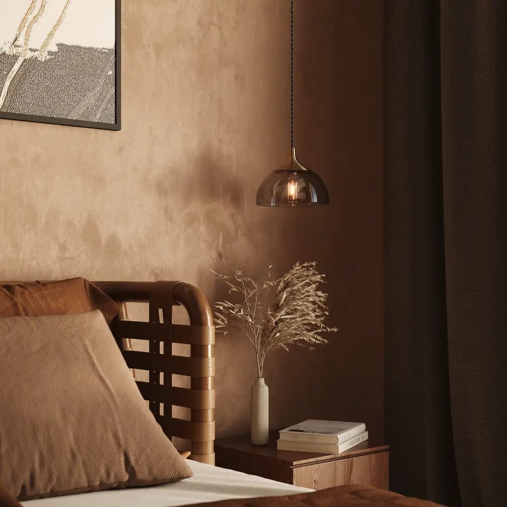 Chelsea Glass Globe/Dome Pendant Light - Various Finishes