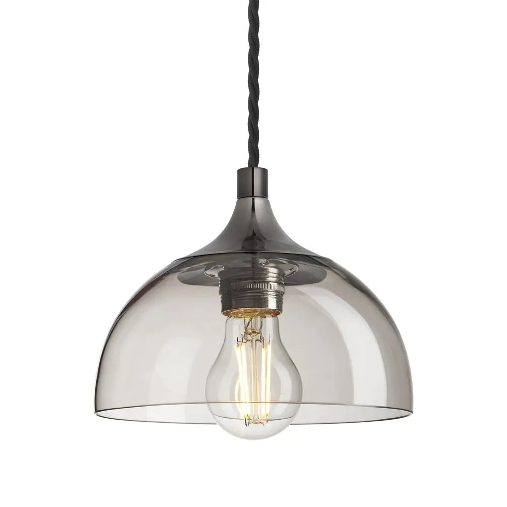 Chelsea Glass Globe/Dome Pendant Light - Various Finishes