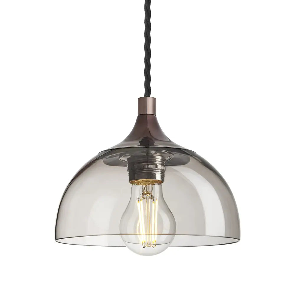 Chelsea Glass Globe/Dome Pendant Light - Various Finishes