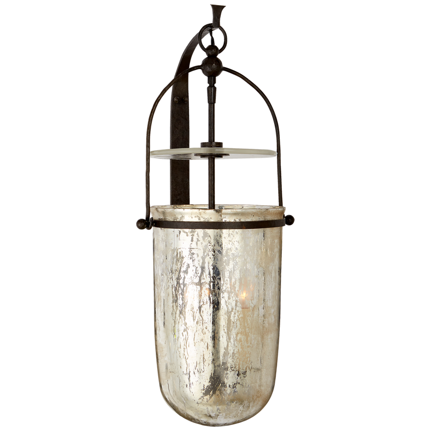 Lorford Medium Sconce - Aged Iron