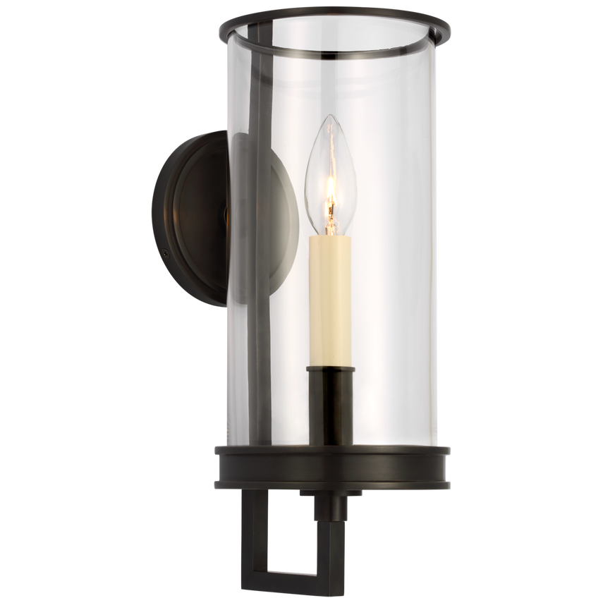 Glendon Hurricane Sconce - Brass/Bronze