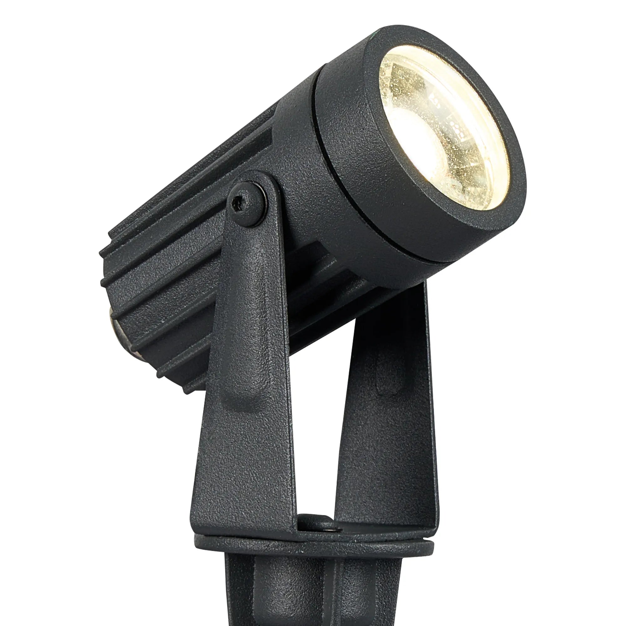 Devon Ground Spike 24V DC Spotlight 3W LED 3000K, c/w 1m 2 x 0.75mm² PVC Cable Male Connection, IP65 3yrs Warranty