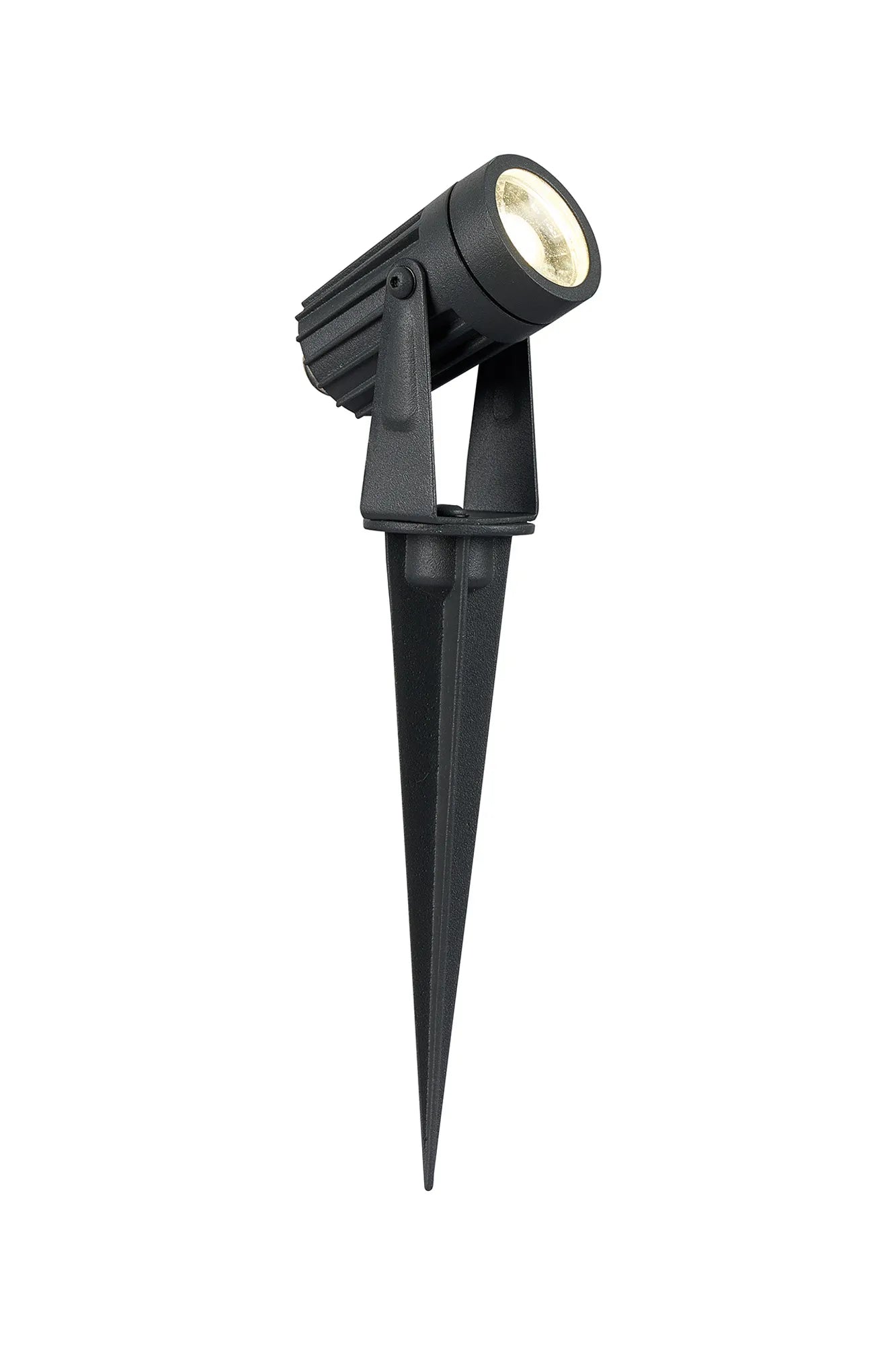 Devon Ground Spike 24V DC Spotlight 3W LED 3000K, c/w 1m 2 x 0.75mm² PVC Cable Male Connection, IP65 3yrs Warranty