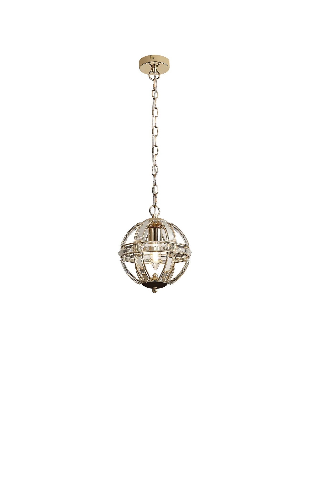 Orlando Round Pendant, 1/3/6 Light E27